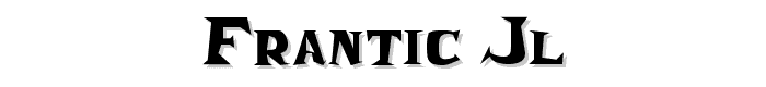 Frantic JL font